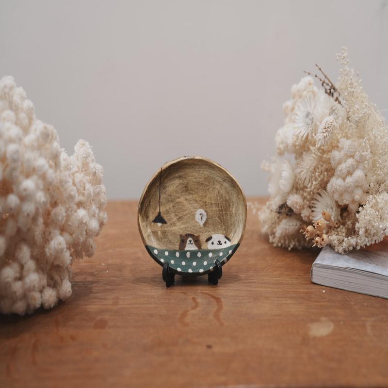 Fumiko Tsuchihashi - Mini Oval Plate FT18 #5