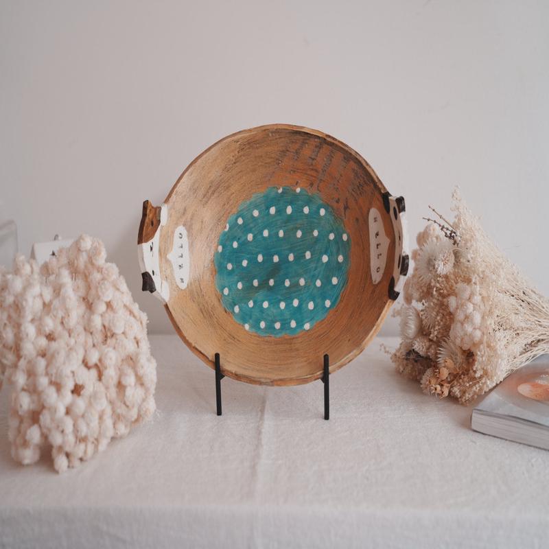 Fumiko Tsuchihashi - Oval Deep Plate FT13 #1