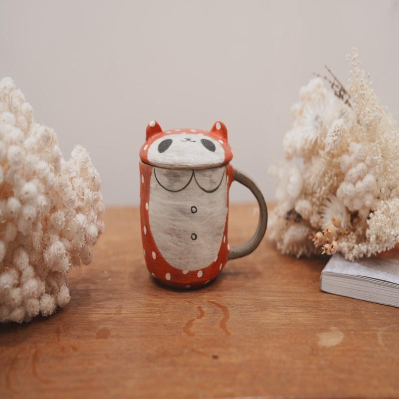 Fumiko Tsuchihashi - Mug with Lid FT10 #2