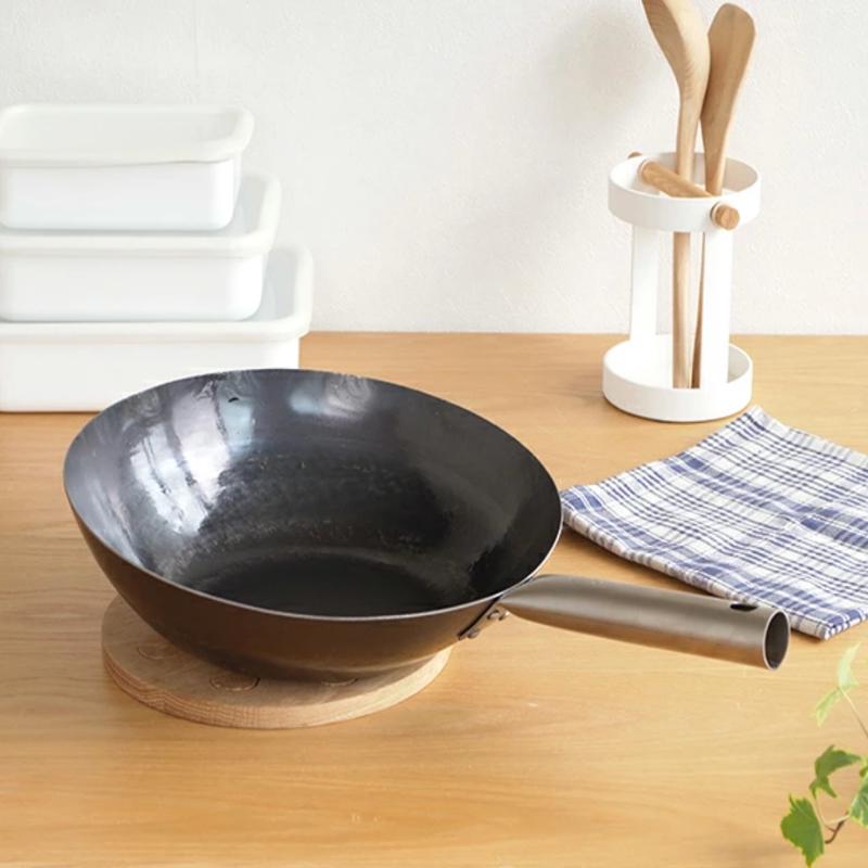 Yamada Kogyosho HANAKO+a Deep Frying Pan 27cm