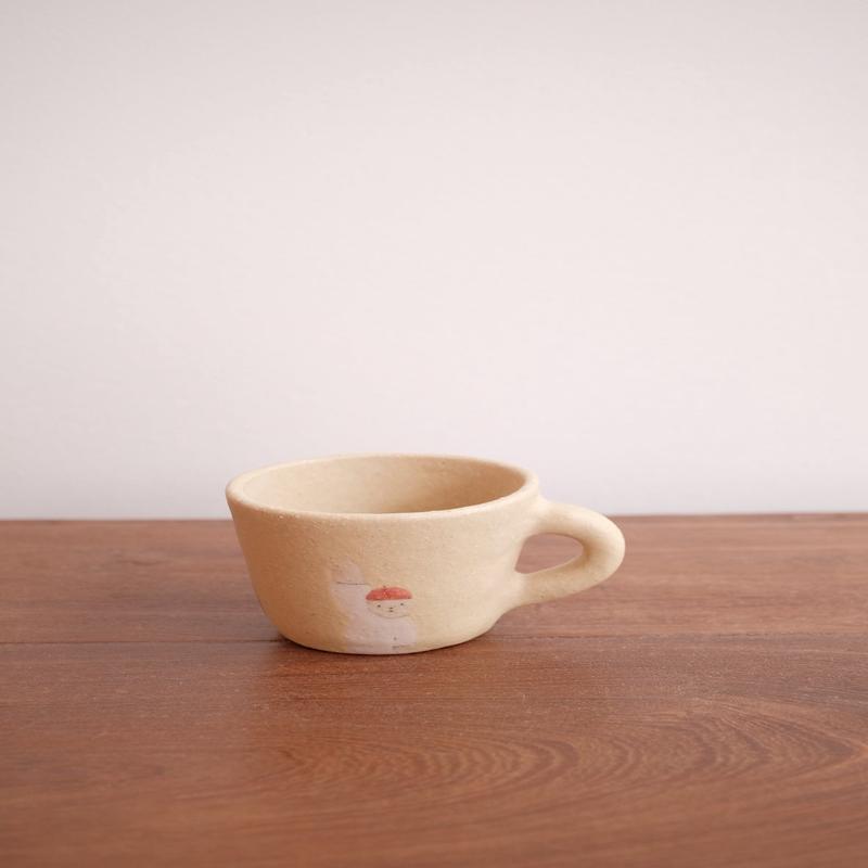 Aya Watanuki Mug - Small (Yellow Swimming)