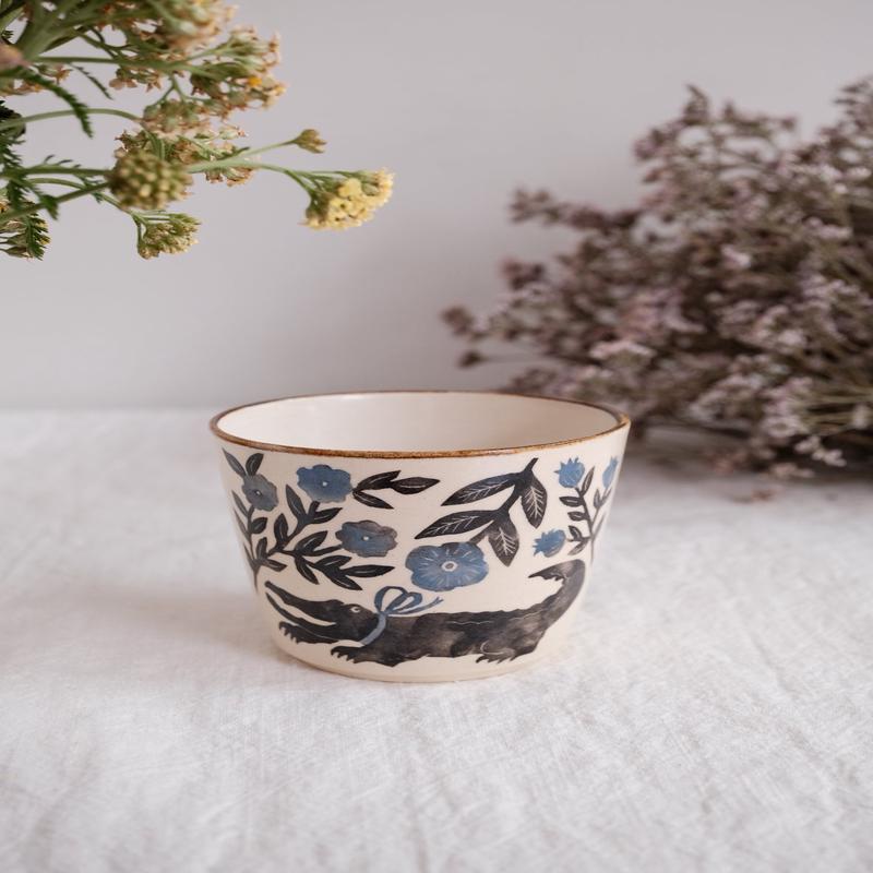 Nakagaki Tomoko Water Color Hand Painted Teacup #5