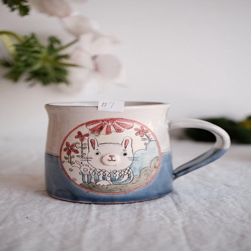 Tsubouchi Mayumi Hand Painted Mug MT09 - #7