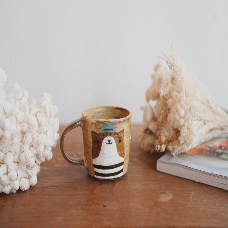 Fumiko Tsuchihashi - Animal Mug FT02 #7