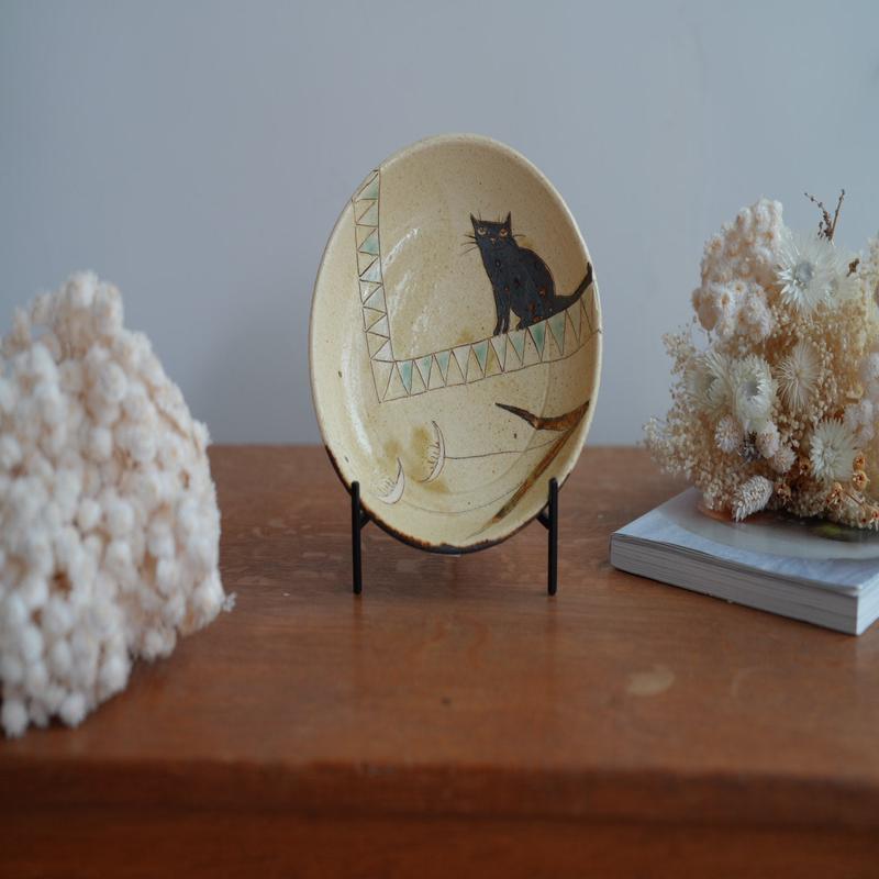 Shoko Hirano Cat Large Bowl SR14 #2