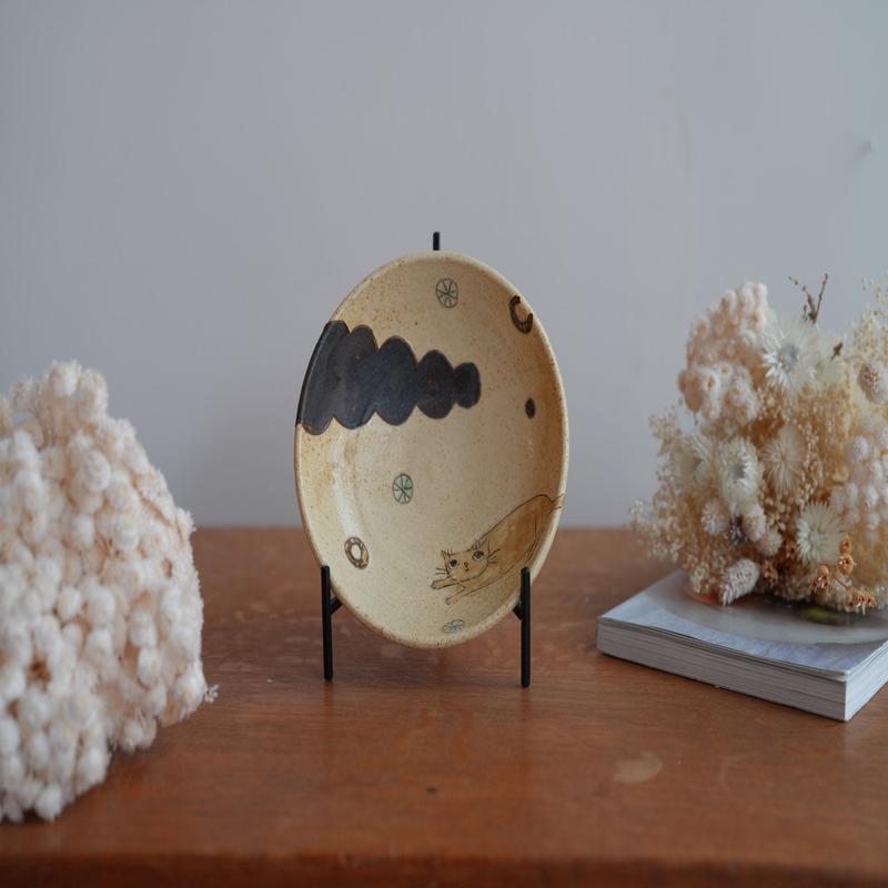 Shoko Hirano Cat Large Bowl SR14 #6