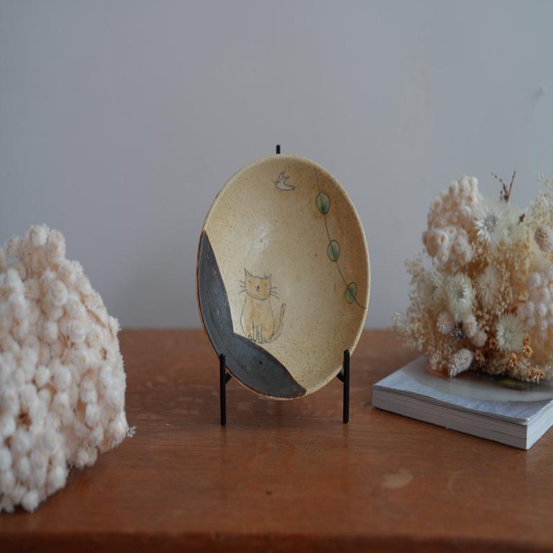 Shoko Hirano Cat Large Bowl SR14 #7