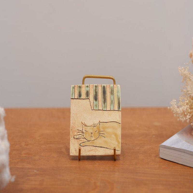 Shoko Hirano Cat Wall Decoration Large SR06