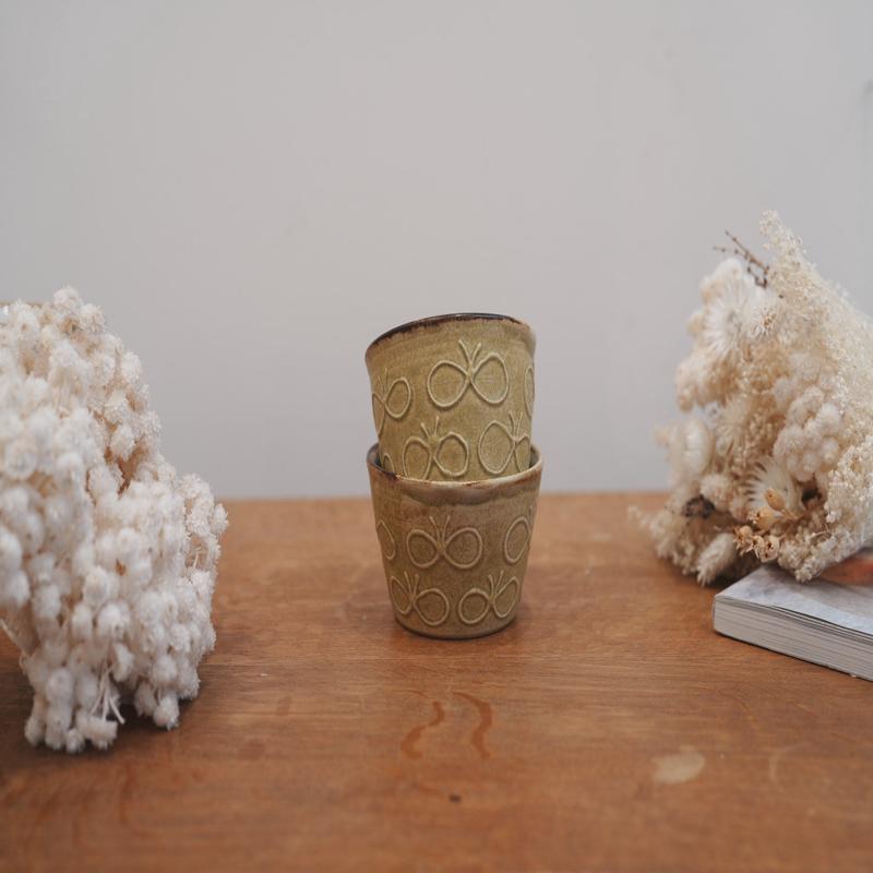 Tomoko Kubo Yellow Butterfly Free Cup TK11