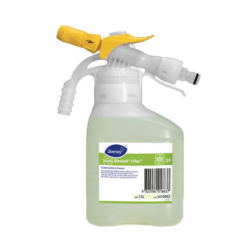 Diversey Suma ElimineX J-Flex Foaming Drain Cleaner 1.5L