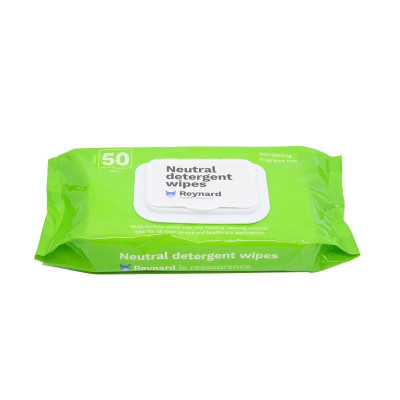 Reynard Neutral Detergent Wet Wipes Multi-Surface Cleaning
