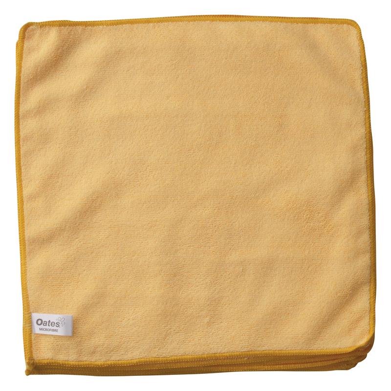 Value Microfibre Cloths - 10 Pack - Yellow