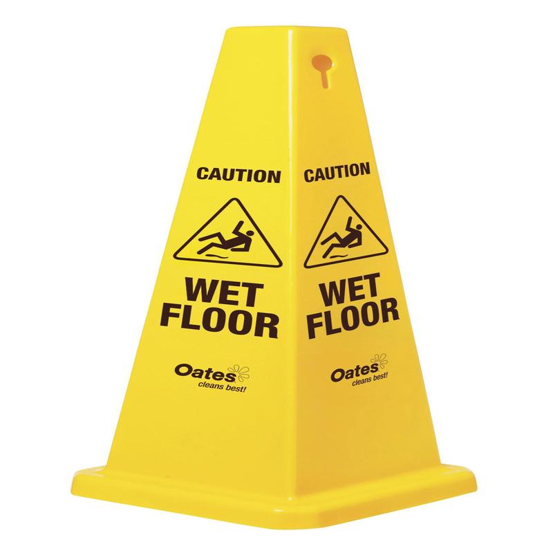 Medium Caution Wet Floor Cone - 690mm High