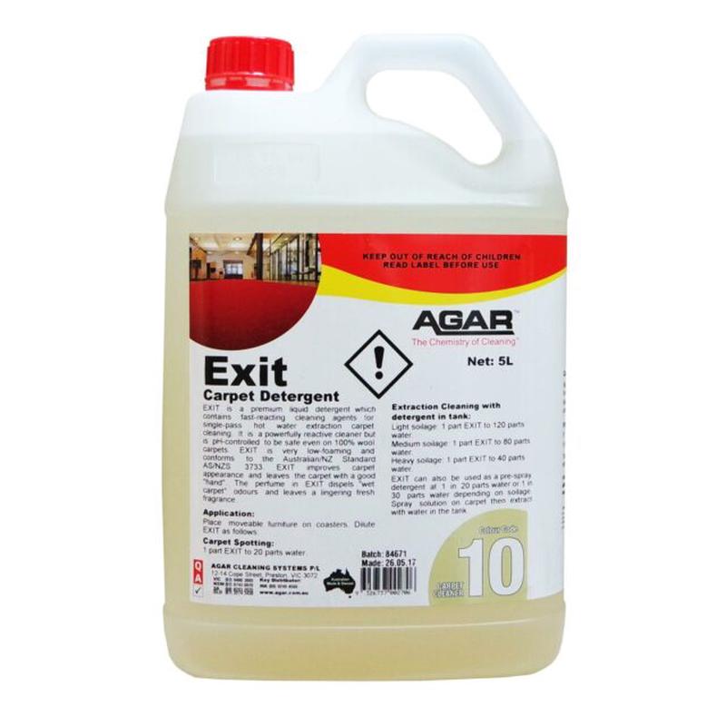 Agar Exit Carpet Detergent 5L