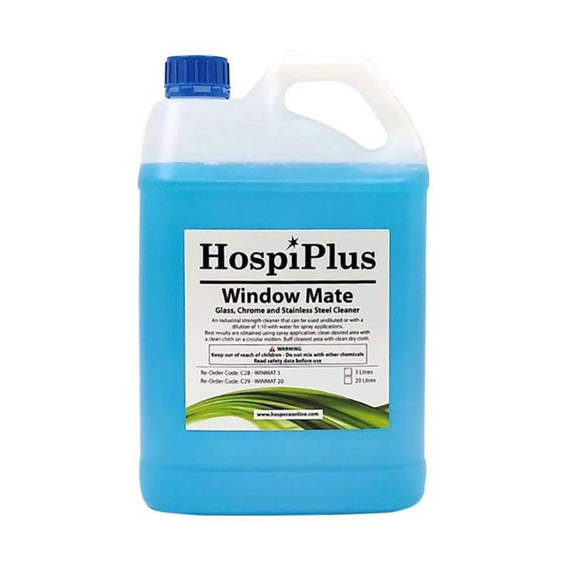HospiPlus Window Mate Glass Cleaner Concentrated Formula, 5L