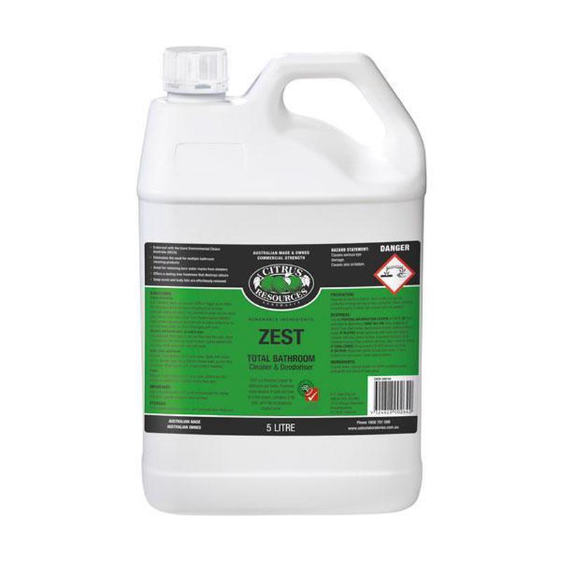 Oates Zest Total Bathroom Cleaner and Deodoriser 5L