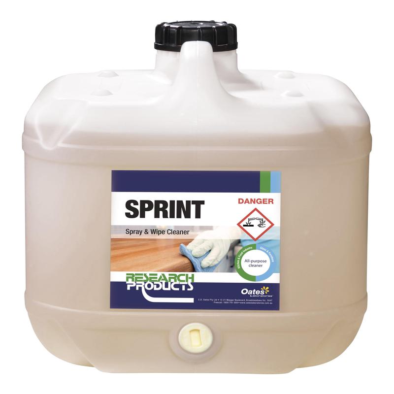 Sprint All-purpose Spray & Wipe Cleaner - 15 L