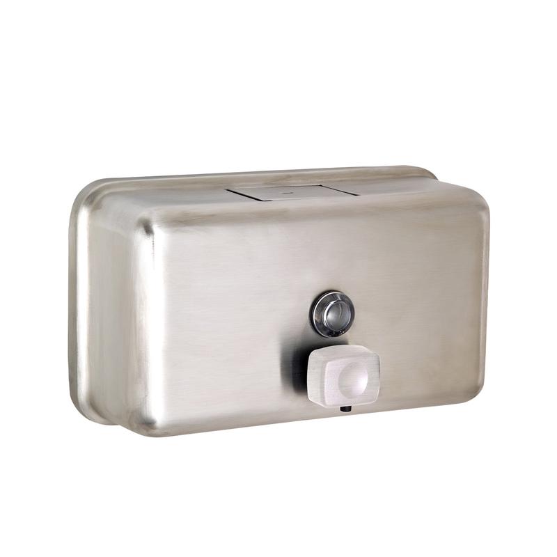 Stainless Steel Horizontal Soap Dispenser, ABS Pump, 1200mL