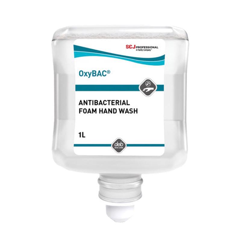 Deb OxyBAC Antibacterial Rich-Cream Foam Hand Wash, 1L