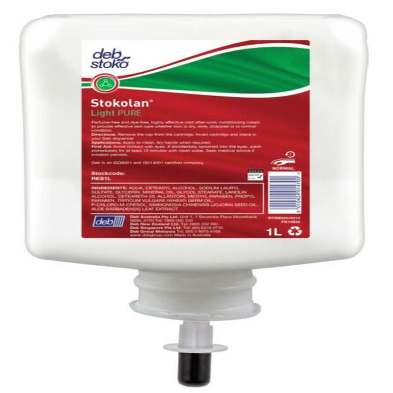 Deb Stokolan Light Pure Skin Cream Cartridge 1L