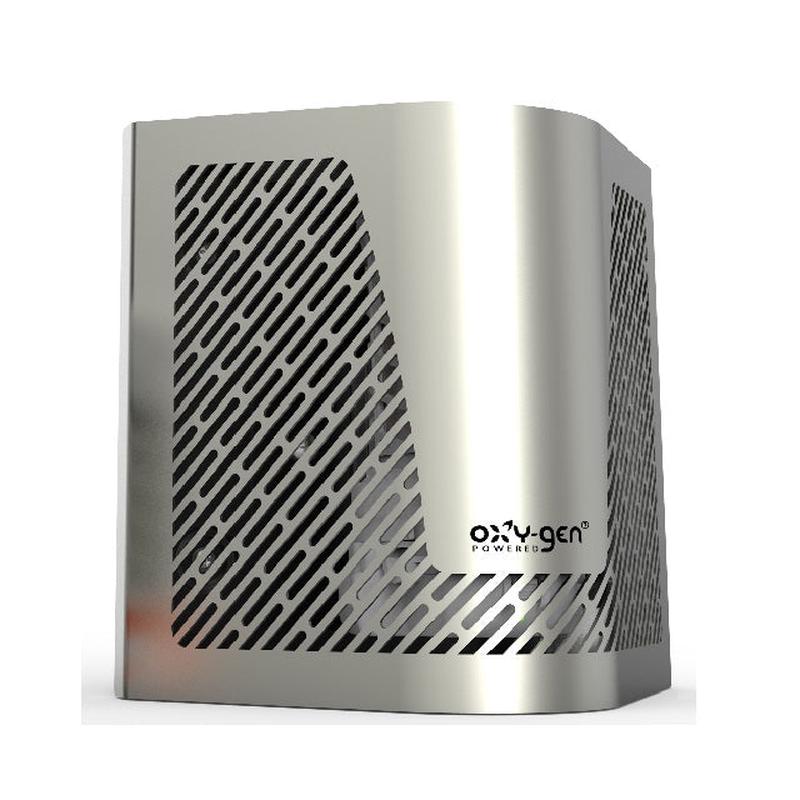 Oxy-Gen-Powered Viva Shield Air Freshening System Dispenser, Stainless Steel