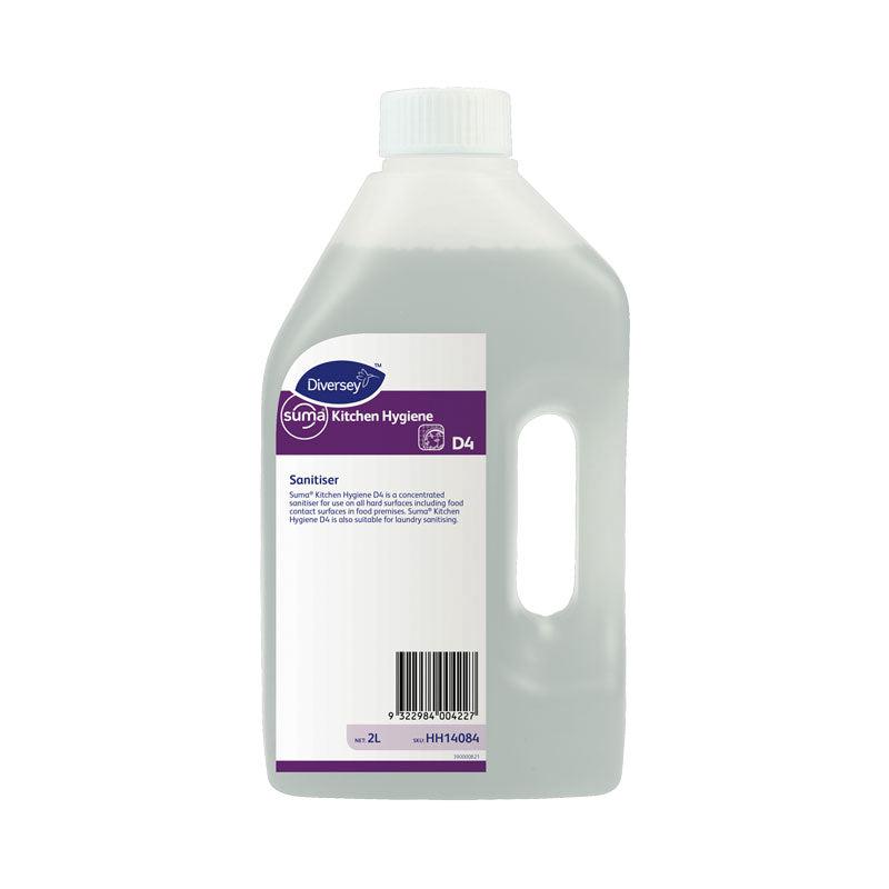 Diversey 4D Suma Kitchen Hygiene Sanitiser 2L