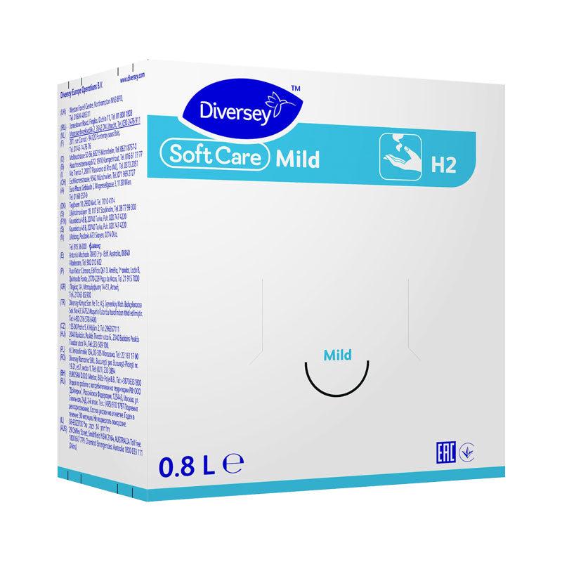Diversey Soft Care Mild H2 Hand Soap, 800mL