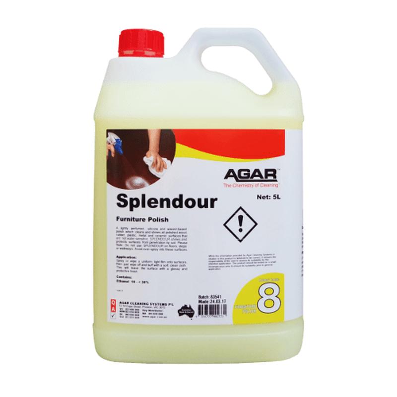 Agar Splendour Furniture Polish 5L