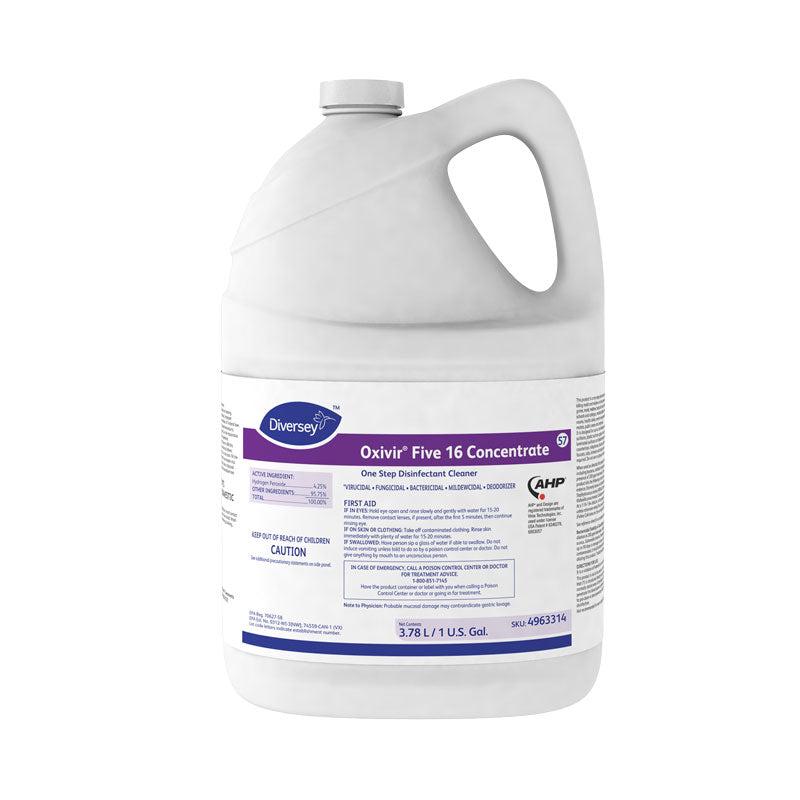 Diversey Oxivir Five 16 Hospital Grade Disinfectant Cleaner 3.78L