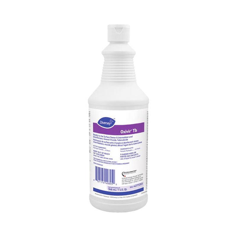 Diversey Oxivir Tb Hospital Grade Disinfectant Cleaner 946mL