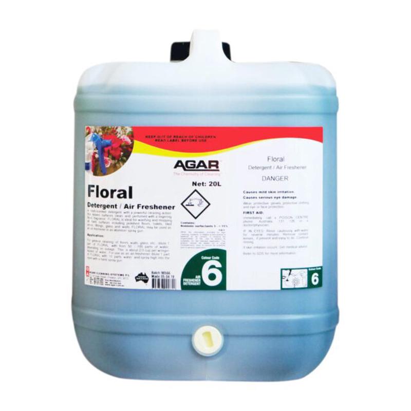 Agar Floral Air Freshener Detergent, 20L