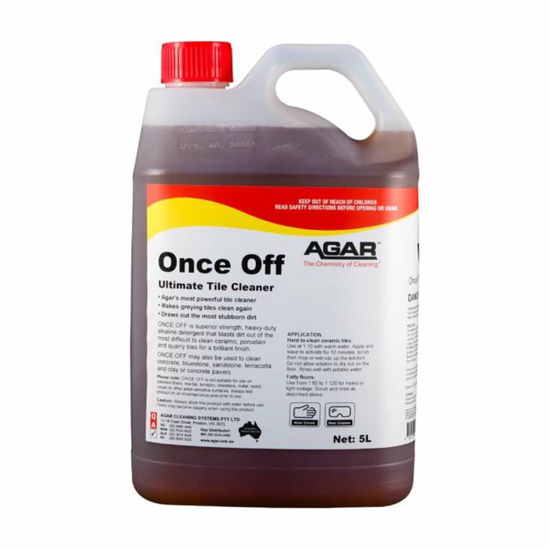 Agar Once Off Heavy-Duty Tile Cleaner 5L