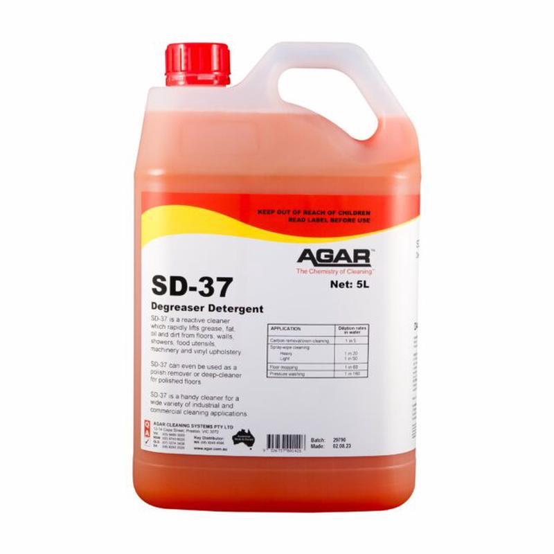 Agar SD-37 Degreaser Detergent, 5L