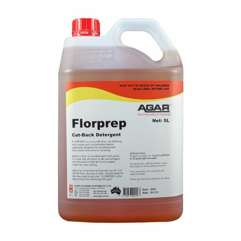 Agar Florprep Cut-Back Detergent, 5L