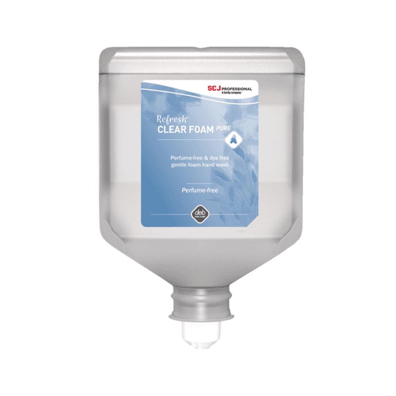 Refresh Clear Foam Pure Perfume-free and Dye-free Gentle Foam Hand Wash, 2L Cartridge