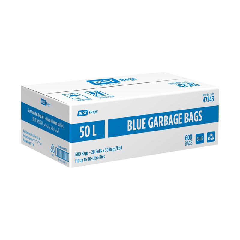 Best Hygiene 50L Blue Garbage Bags