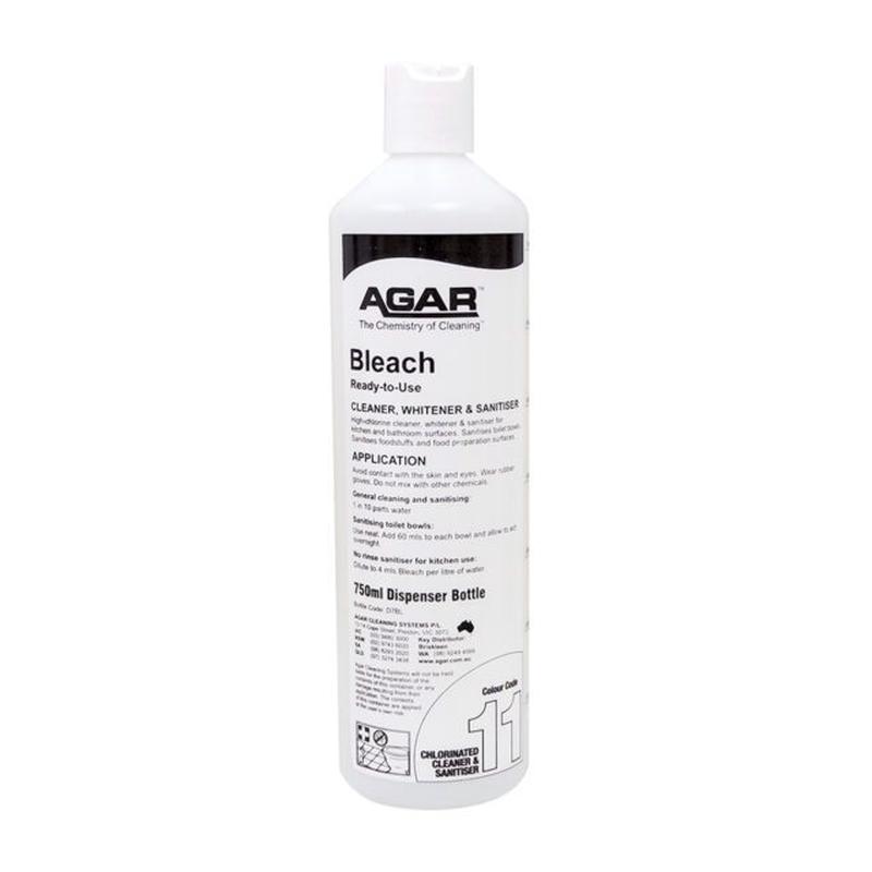 Agar Bleach Ready-to-Use Cleaner and Sanitiser, 750mL
