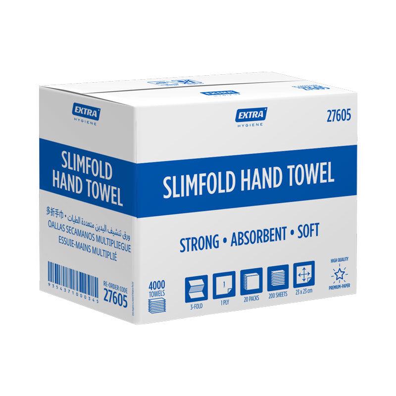 Extra Hygiene Premium Slimfold Hand Towel 4000 Sheets 20 Pack