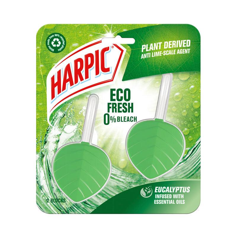 Harpic Eco Fresh Toilet Block Eucalyptus 2 Units