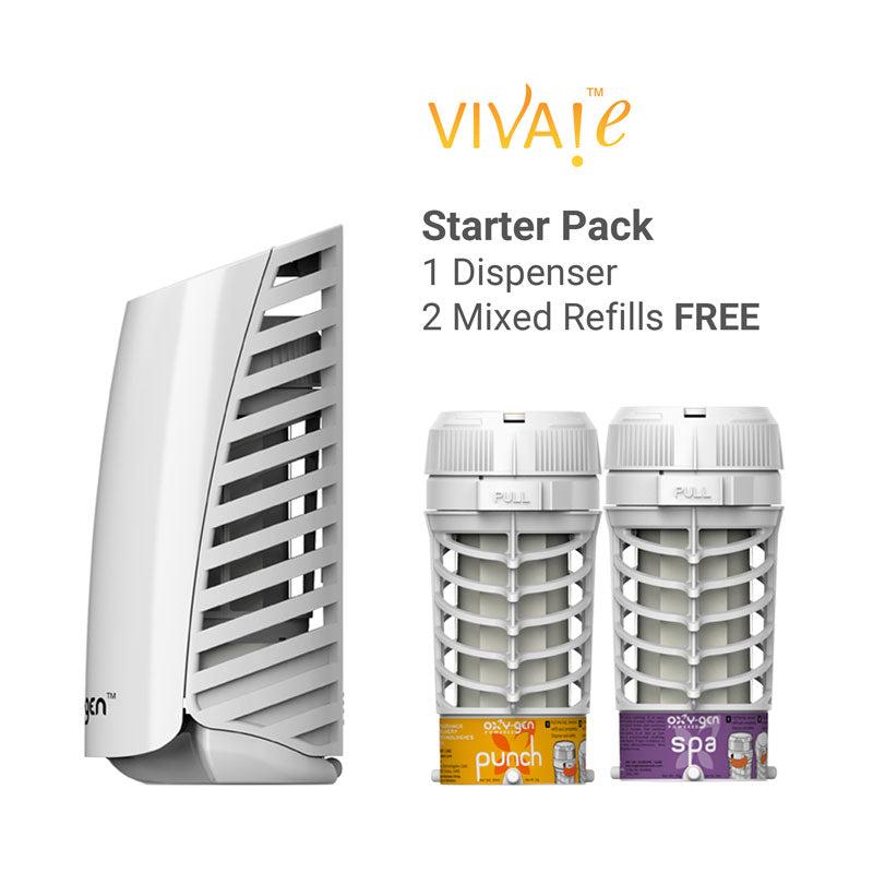 Oxy-Gen Powered Viva-e Air Freshener Starter Kit