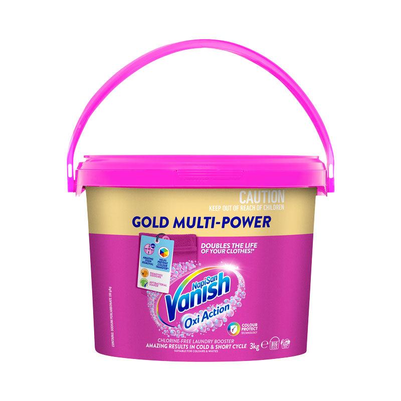 Vanish Napisan Gold Multi Power Stain Remover Powder 3kg