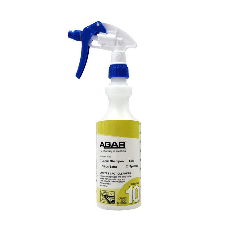 Agar 500mL Carpet and Spot Cleaner Spray Bottle Number 10 with Trigger