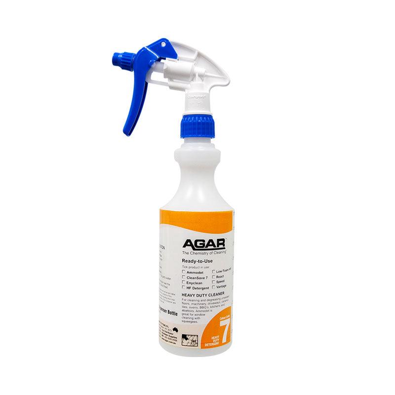 Agar 500mL Heavy Duty Detergent Spray Bottle Number 7 with Trigger