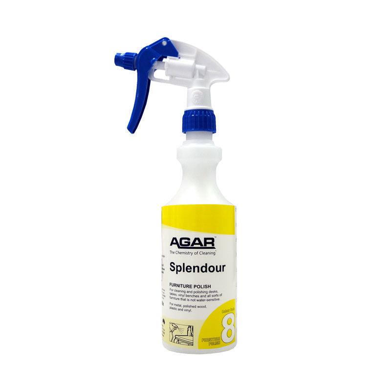 Agar 500mL Splendour Furniture Polish Spray Bottle Number 8 with Trigger