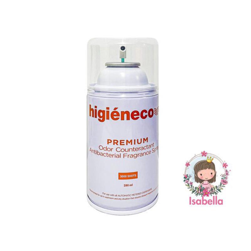 Higieneco Isabella Air Freshener Fragrance Refill, 3000 Sprays, 280mL