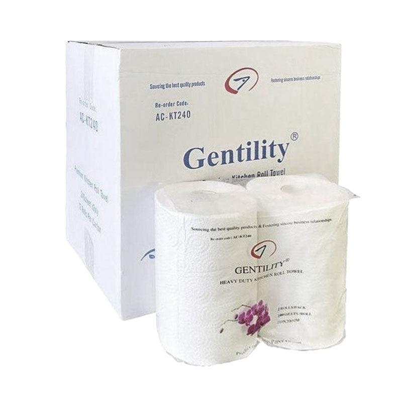 A&C Gentility Kitchen Roll Towel 2-Ply 240 Sheets