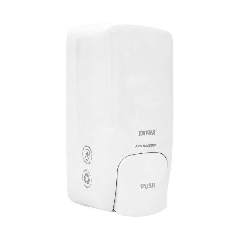 Extra Hygiene Flexi Soap Dispenser, White, 1.2L