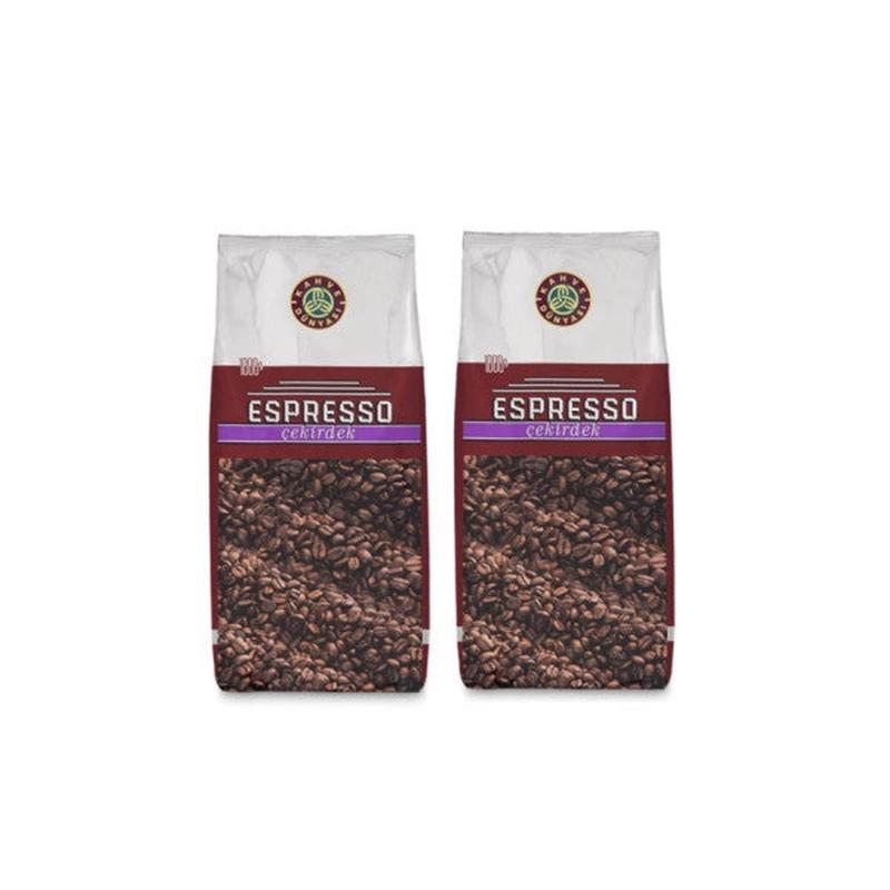 Kahve Dnyas Espresso Whole Bean Coffee 1 Kg X 2 Packs