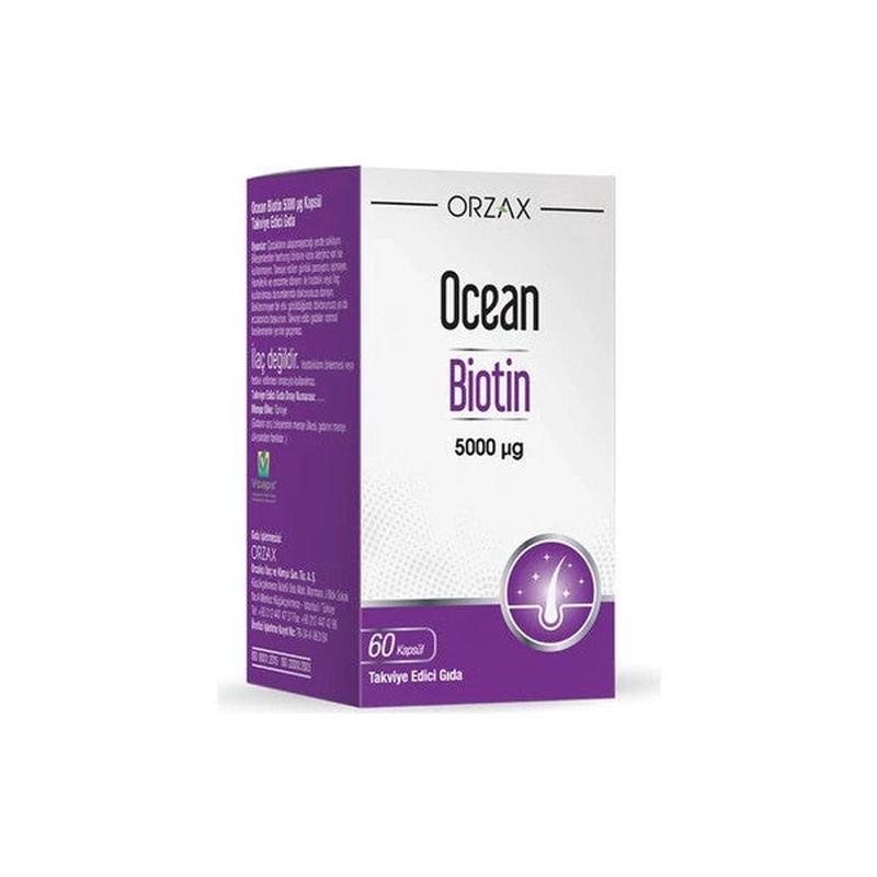 Ocean Biotin 5000 Mg 60 Capsules