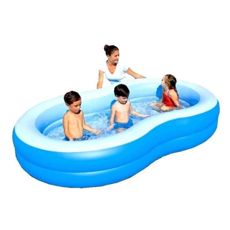 Bestway 54117 Jumbo Oval Colorful Family Pool